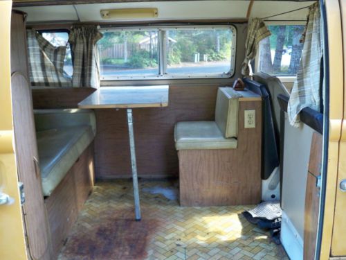 1970 Volkswagen VW Bus, tin top camper van, less than 100 miles on rebuilt motor, US $5,800.00, image 7