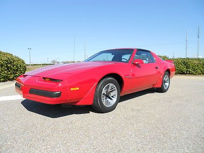 1988 pontiac firebird t tops 78k original miles cold air 305 v8 clean car