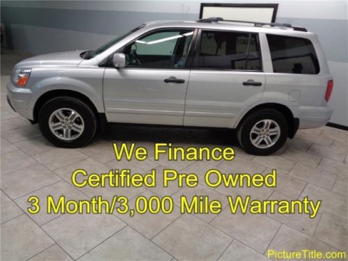 05 pilot ex-l awd leather sunroof certified warranty we finance texas