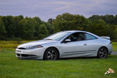 Silver, coupe, coilovers, full exhaust, v6, manual, lowered