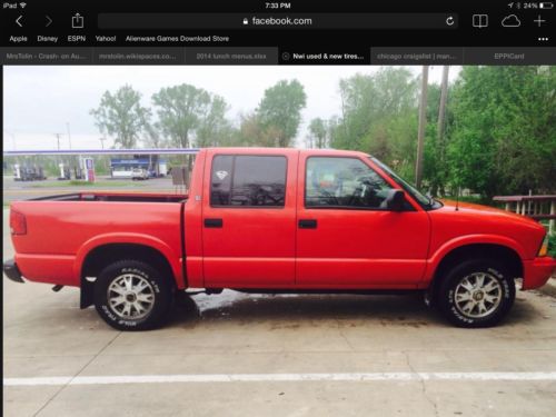 2002 gmc sonoma sls quad cab