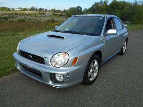 2002 subaru impreza wrx sedan 4-door 2.0l awd turbo 5 speed manual transmission