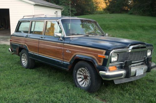 1985 jeep wagoneer - low miles