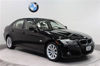 2011 bmw 328i xdrive awd black automatic moonroof heated leather seats