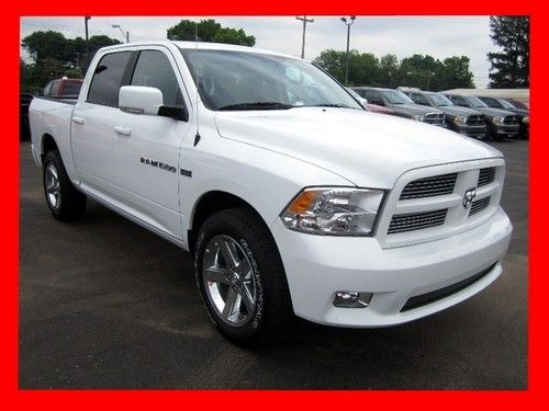New 2012 ram 1500 4wd crew cab sport msrp $45495