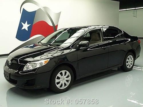 2009 toyota corolla le auto cd audio cruise ctrl 61k mi texas direct auto