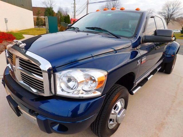 2007 dodge ram 3500 mega cab 4x4 cummins turbo diesel dually laramie edition