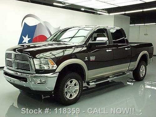 2010 dodge ram 2500 laramie 4x4 sunroof nav dvd 15k mi texas direct auto