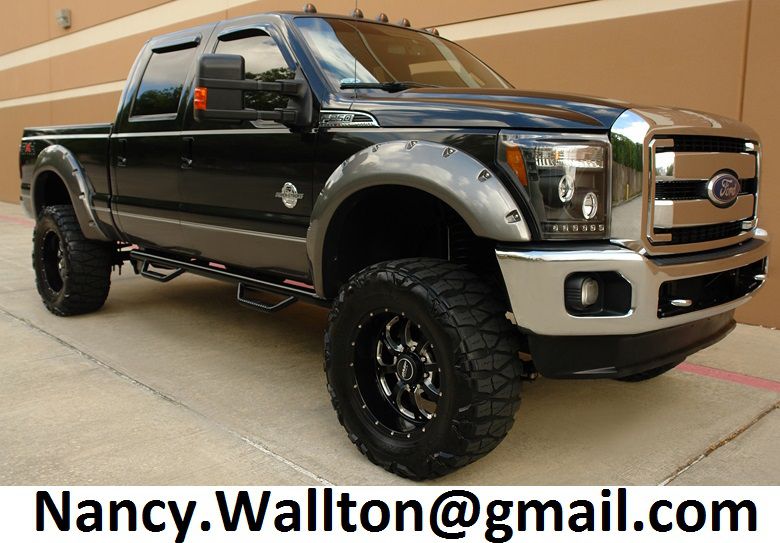 2011 ford f-250 lariat ultimate crew cab 6"lifted short bed 4wd - $5,000