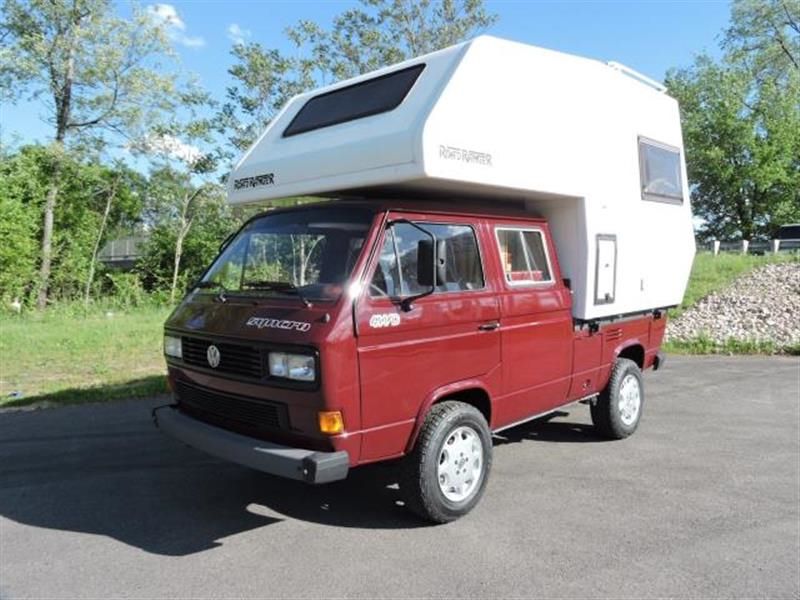 1990 volkswagen bus/vanagon doka syncro 4wd camper