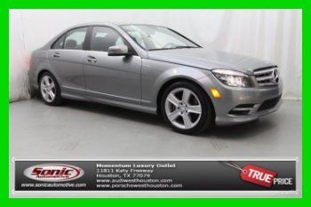 2011 mercedes-benz c300 sport sedan only 18k miles! nav! heated seats! save $$$$