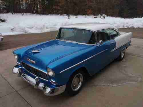 1955 Chevy 2 Door Hardtop Bel Air  Ground Up Restoration, image 3