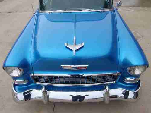 1955 Chevy 2 Door Hardtop Bel Air  Ground Up Restoration, image 5