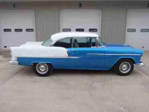 1955 Chevy 2 Door Hardtop Bel Air  Ground Up Restoration, image 6