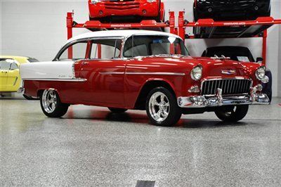 1955 chevrolet bel air resto-mod restored edelbrock 350 435 h.p awesome l@@k wow