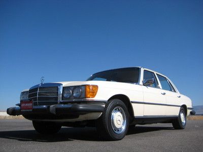 Teutonic tank! actual miles 450 sel 4000 lbs of german luxury and performance!