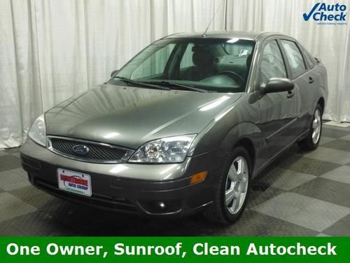 2005 ford focus zx4 ses,4d sedan, duratec 2.0l i4 dohc, cd, silver