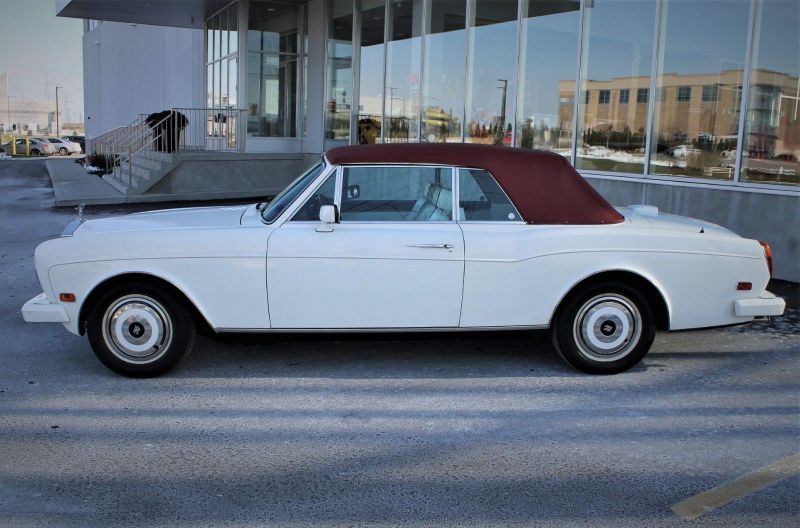 1987 rolls-royce corniche clear