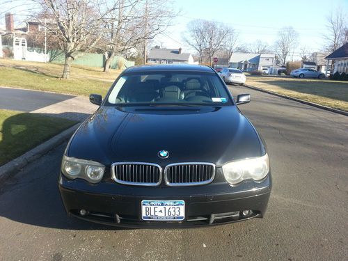 Bmw : 7-series 745li ac schnitzer black/gray