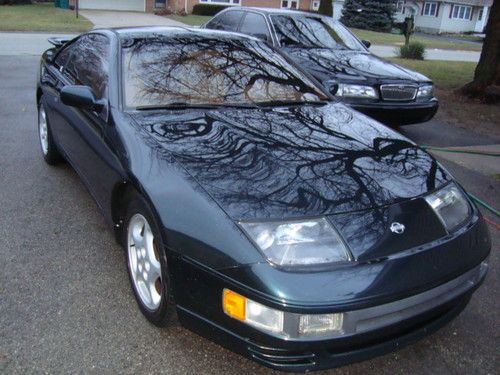 1994 nissan 300zx twin turbo black emerald pearl rare!!