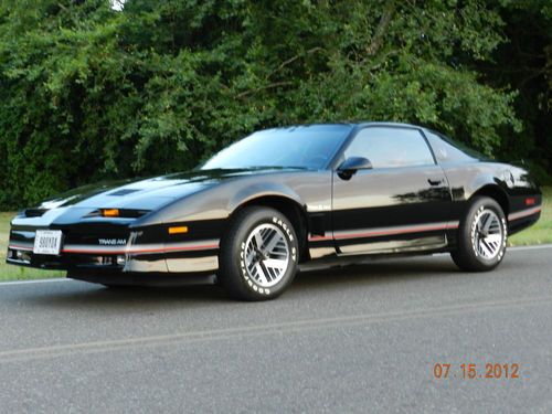 1985 pontiac trans am like new low miles