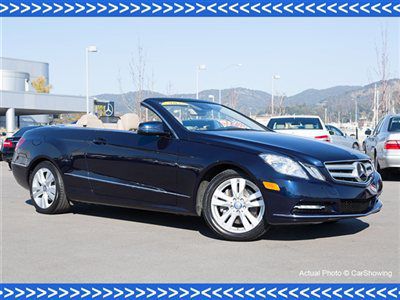 2012 e350 cabrio: 10k mi, certified pre-owned at mercedes dealer, lane tracking