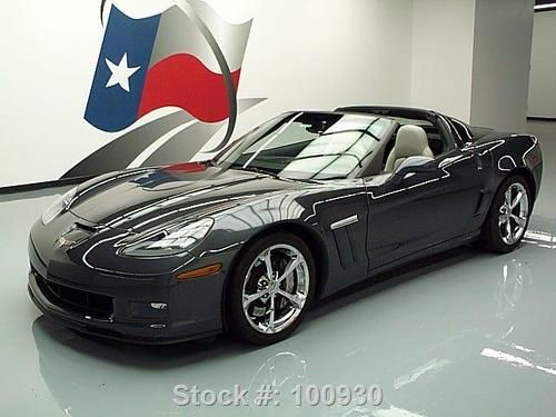 2010 chevy corvette z16 grand sport z51 paddle shift 6k texas direct auto