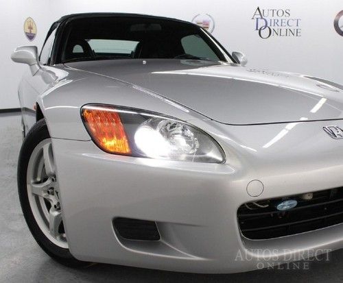 We finance 2002 honda s2000 convertible 6spd clean carfax pwrtop cd hids kylsent