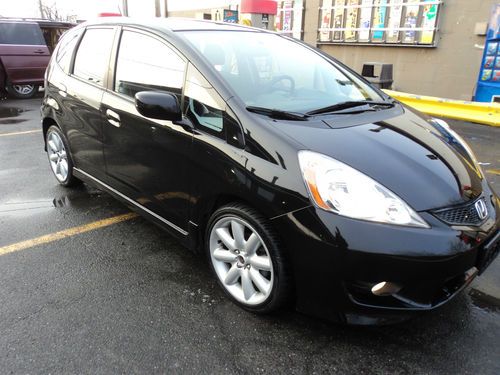 2009 honda fit sport hatchback 4-door 1.5l: no reserve