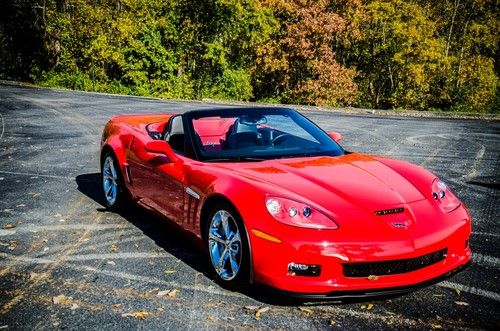 2010 chevrolet corvette grand sport convertible 2-door 6.2l