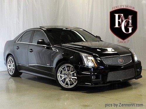 2012 cadillac cts-v sedan nav, pano, hs, sc, bose