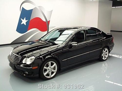 2007 mercedes-benz c230 sport automatic sunroof 41k mi texas direct auto