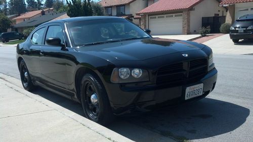 2009 dodge charger police package