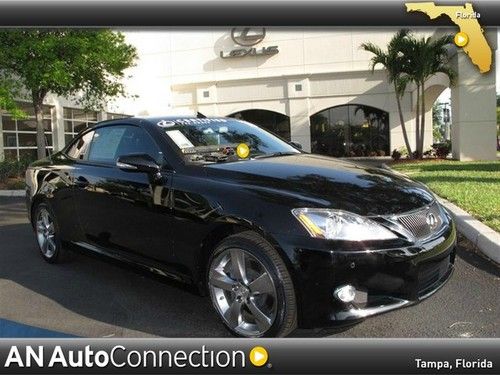 Lexus is 350c hardtop convertible with navigation lexus certified 3yr / 100k mi