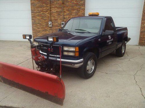 1995 gmc sierra 4x4 with snow plow