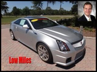 2012 cadillac cts-v coupe 2dr cpe  navigation, back up, bluetooth only 1k miles