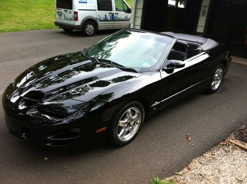 2002 pontiac trans am ram air convertible