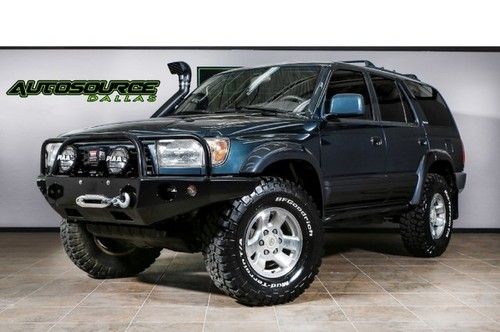 1998 toyota 4runner, limited, factory rear locker, shrockworks, warn! we finance