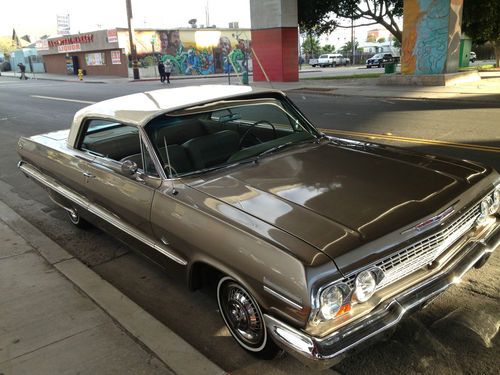 1963 chevy impala 350 small block new paint immaculate condition