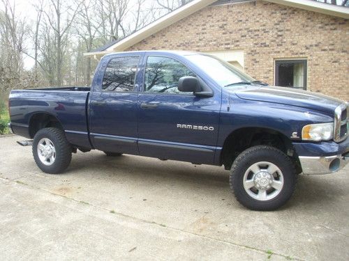 2003 dodge ram 2500 crew cab 4wd cummins diesel