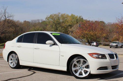 07 bmw 335xi awd 4wd 3.0l i6 twin turbo automatic alpine white comfort access