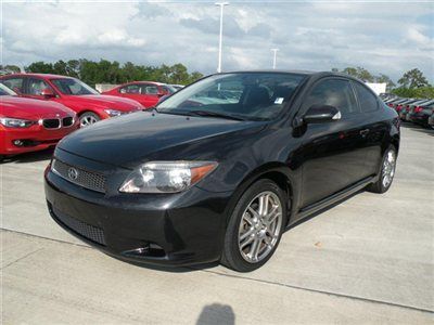 2007 scion tc hatchback  black/black automatic sunroof  export ok  *fl