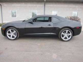 2011 chevrolet camaro v6 automatic 20" aluminum ss wheels black 26-k low miles