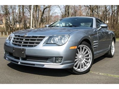 2005 chrysler crossfire srt6 amg supercharged 9k mi serviced coupe rare  leather