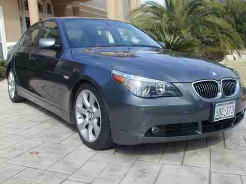 2007 BMW 550i - NAVIGATION - 6-Speed - LOADED - NO RESERVE!, image 2