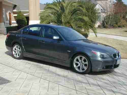 2007 BMW 550i - NAVIGATION - 6-Speed - LOADED - NO RESERVE!, image 4