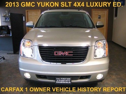 2013 gmc yukon luxury sport 4 dr back up camera xm heated leather history report