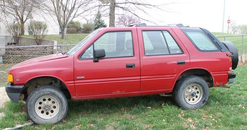 1992 isuzu rodeo 4 wheel drive truck suv