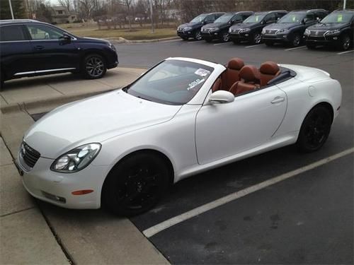 2004 lexus sc430 base convertible 2-door 4.3l low miles.  very nice ride!!!