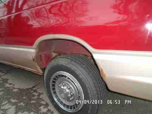 1992 ford e350 club wagon 7 pass van......85k orig miles...1 ton..above average, image 14